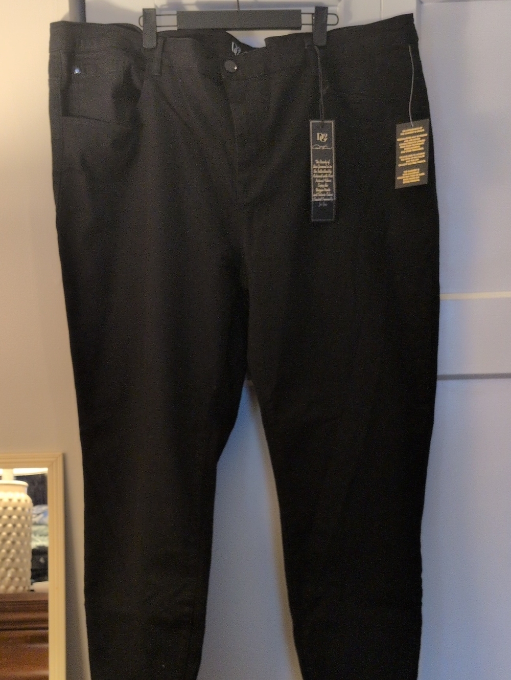 DG2 by Diane Gilman Black Stretch Jeans